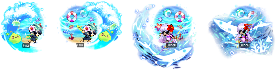 MapleStory July 31 Summer Surprise Style Box Contents