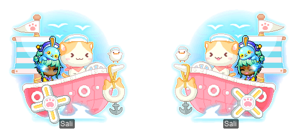 Kitty Boat Mount July 3 Cash Shop Update MapleStory