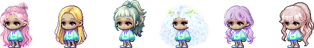 MapleStory August 14 Cash Shop Update Female Royal Hairstyles