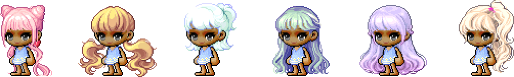 MapleStory July 24 Cash Shop Update Female Royal Hairstyles