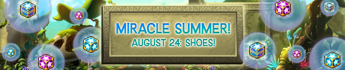 Miracle Summer August 24 Accessories/Emblems/Hearts/Rings MapleStory