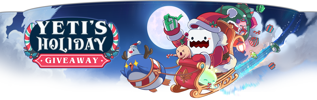 MapleStory Yeti's Holiday Giveaway