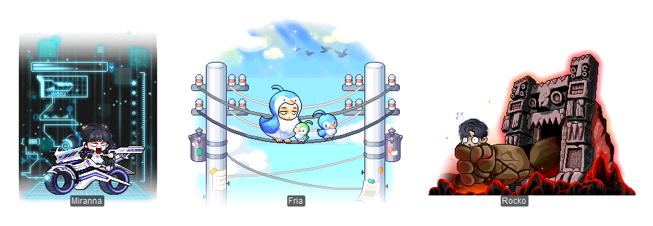 MapleStory November 20 Cash Shop Update Philosopher's Book Secret Future Bike Line on a Wire Chair Underworld Gate Chair