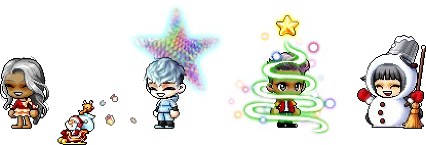 MapleStory December 17 Cash Shop Update Permanent Winter Effects