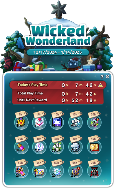Wicked Wonderland Dark Maplemas MapleStory