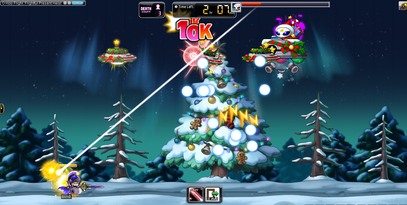 O Holy Fright Dark Maplemas MapleStory