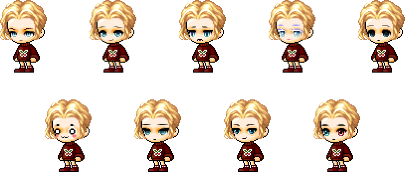 MapleStory December 25 Cash Shop Update Male Christmas  Royal Faces