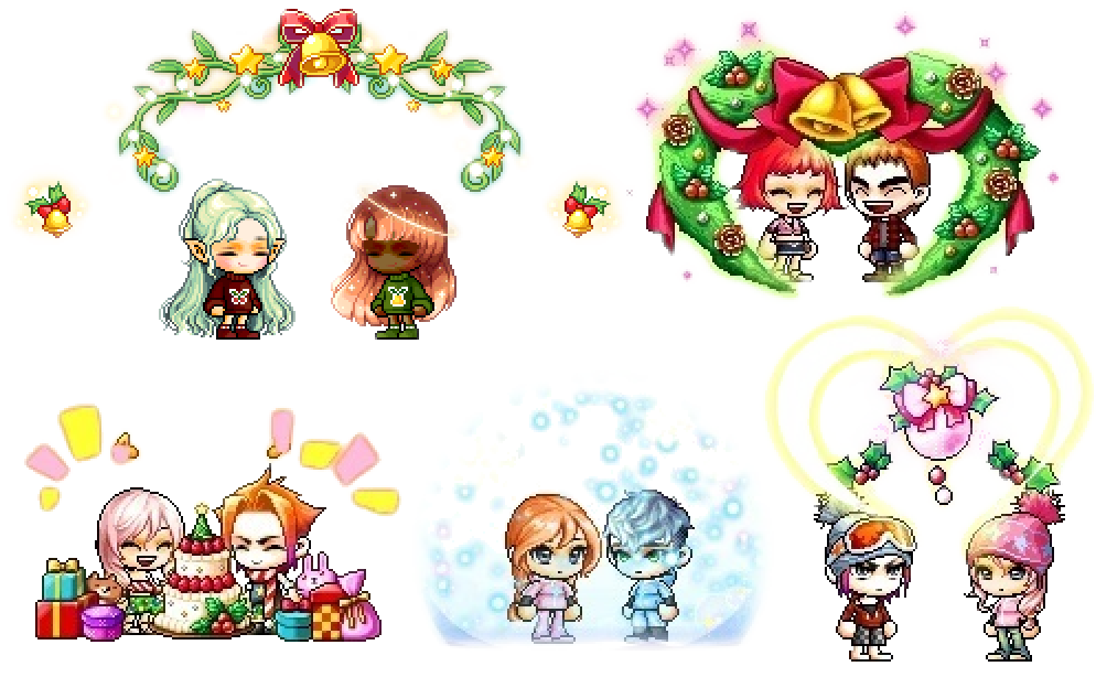 MapleStory December 17 Cash Shop Update Permanent Holiday Rings