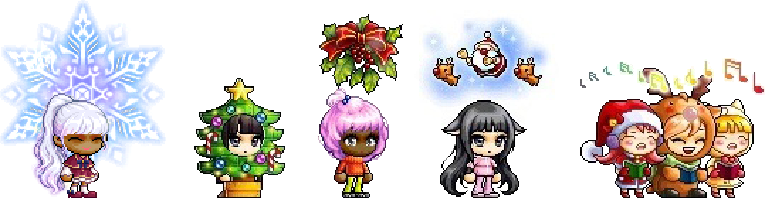 MapleStory December 17 Cash Shop Update Permanent Winter Effects