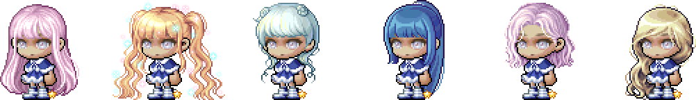 MapleStory January 1 Cash Shop Update Female Royal Hairstyles