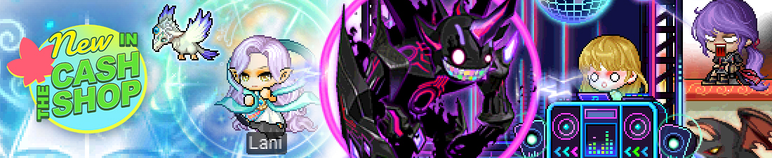 January 8 Cash Shop Update MapleStory