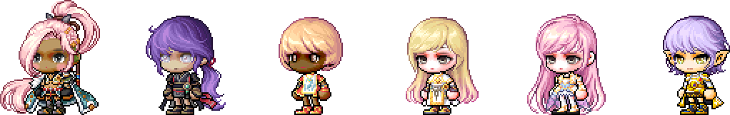 MapleStory January 8 Cash Shop Update Female Hero Hairstyles