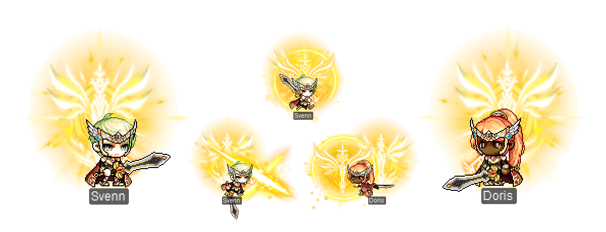 MapleStory Cygnus Knight Knight of Light Mihile Package January 8 Cash Shop Update