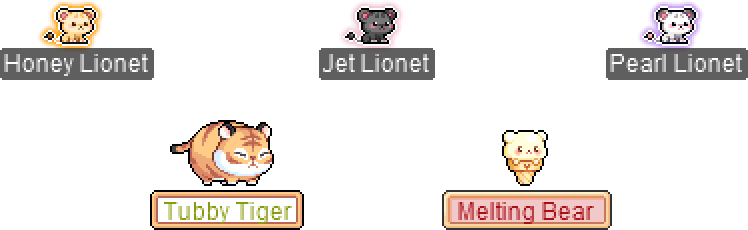 MapleStory January 8 Cash Shop Update Interactive Worlds Wonderberry Pets