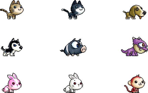 MapleStory January 29 Cash Shop Update Spiegelmann's Magic Hat: Pets