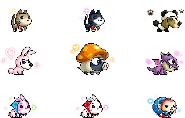 MapleStory January 29 Cash Shop Update Spiegelmann's Magic Hat: Pets