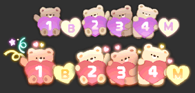 MapleStory February 5 Cash Shop Update Heart Teddy Damage Skin (Unit)