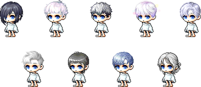 MapleStory February 12 Cash Shop Update Valentine's Male Royal Hairstyles