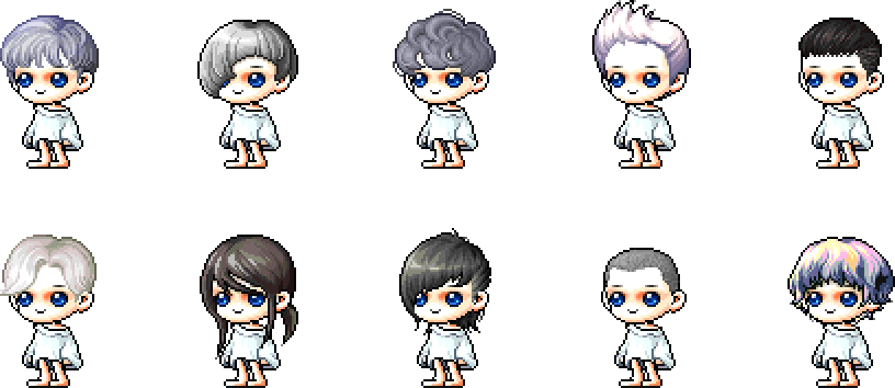 MapleStory February 19 Male Choice Hair