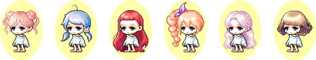 MapleStory March 19 Cash Shop Update Female Royal Hairstyles