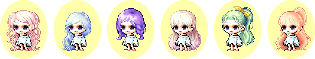 MapleStory April 9 Cash Shop Update Female Royal Hairstyles