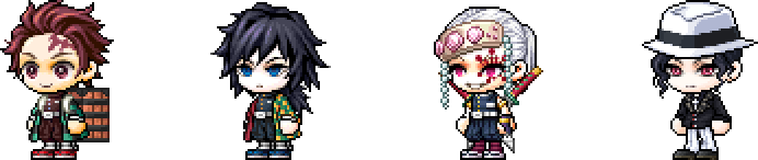 MapleStory x Demon Slayer March 19 Cash Shop Update Gachapon Androids