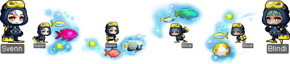 Dave's Diving Suit Package Dave the Diver x MapleStory July 16 Cash Shop Update