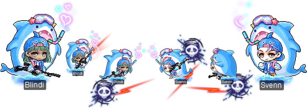 Shark Sniper Package Dave the Diver x MapleStory July 16 Cash Shop Update