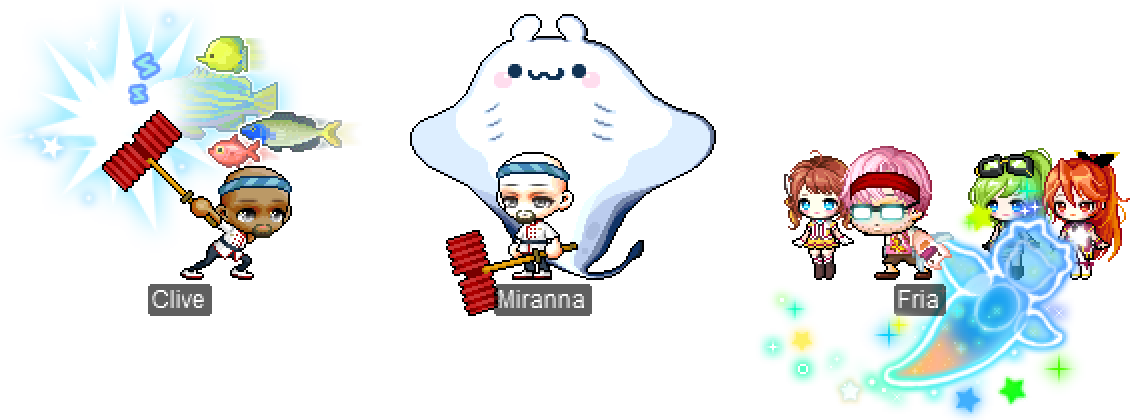 Permanent Covers Dave the Diver x MapleStory July 16 Cash Shop Update