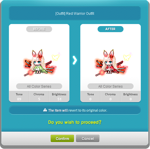 MapleStory June 25 Cash Shop Update Prism Color Restore